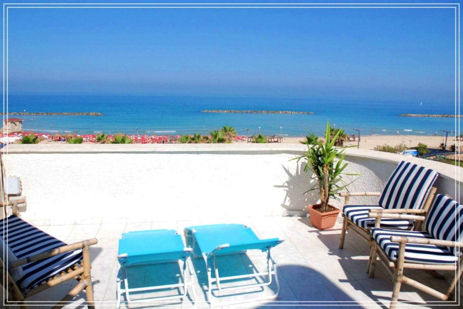Bugrashov Beach 88 Hotel And Spa Tel Aviv Eksteriør billede