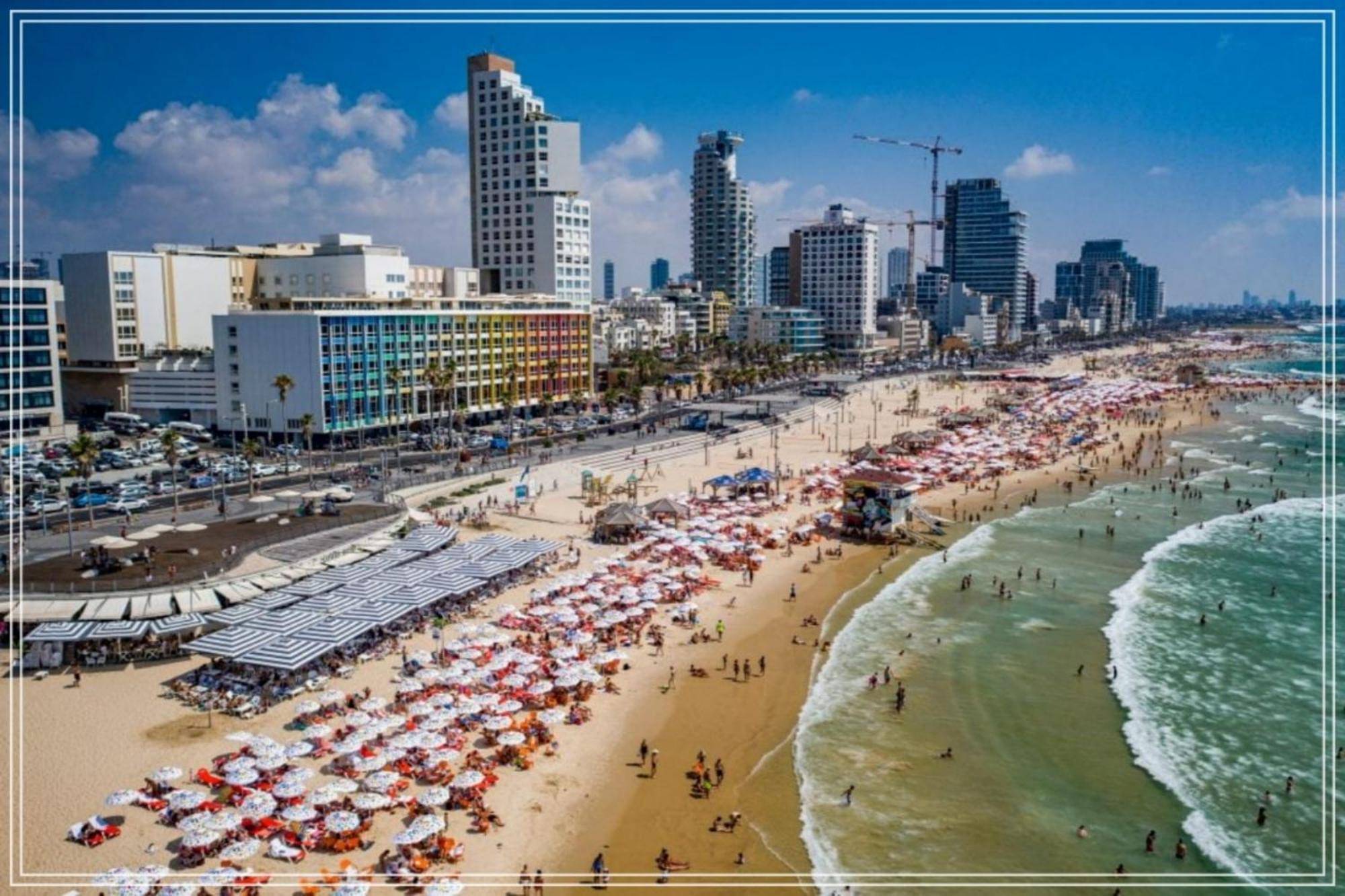Bugrashov Beach 88 Hotel And Spa Tel Aviv Eksteriør billede